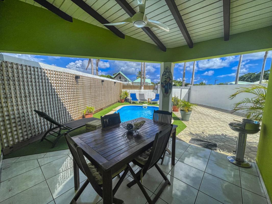 5.Location villa piscine St François Guadeloupe_Piscine